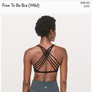 Lulu free to be wild bra
